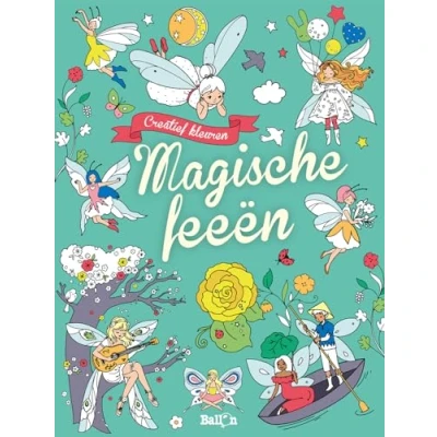 Afbeelding van Uitgeverij ballon creatief kleuren magische feeën