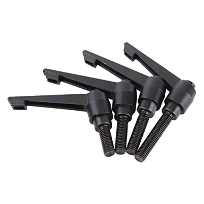 Afbeelding van Klemhendel, 1pc M10 buitendraad 25 50 mm verstelbare handgreep Klemhendel zeskantige dopsleutel, met klassiek element, duurzaamheid en roestbescherming, voor machinebouw, gereedschap maken(M10*25)