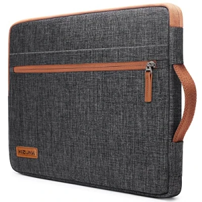 Afbeelding van kizuna 10 Inch Waterdichte Laptoptas Tablet Handtas voor 9.7&quot; 10.5&quot; 11&quot; iPad Pro/10 Surface Go 2/10.5&quot; Samsung Galaxy Tab/10,5&quot; 3/Lenovo, Bruin