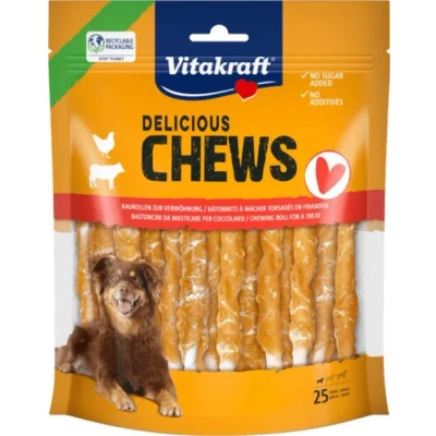 Afbeelding van Snack voor honden Vitakraft Chews Deli Kip 300 g