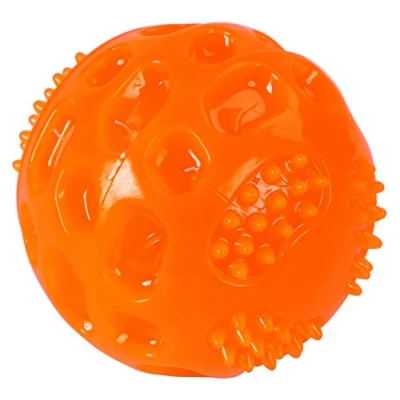 Afbeelding van Kerbl Toyfastic Speelbal Squeaky Oranje 7,5cm