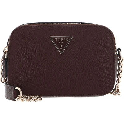 Afbeelding van GUESS Schoudertas Avondtas Noelle Crossbody Camera Brown Bruine