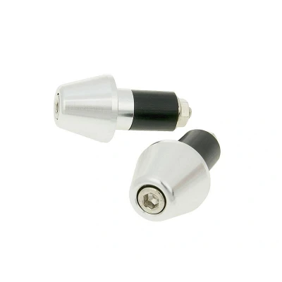 Afbeelding van Vicma Handlebar plugs 17.5 mm silver, 656pl