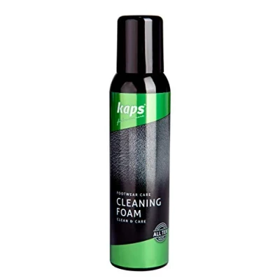 Afbeelding van Schoenreinigingsschuim, Schoenen en Laarzenreiniger, leer, suede nubuckstof Canvas, Alle TEX, Kaps Reinigingsschuim (150 ml 5,07 fl. Oz.)