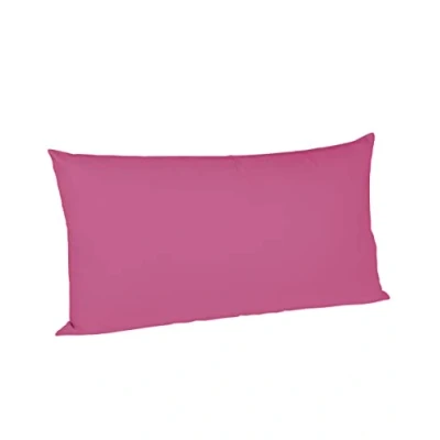 Afbeelding van Fleuresse Colours Kussensloop, Mako Satijn, Pink, 40 x 80 cm