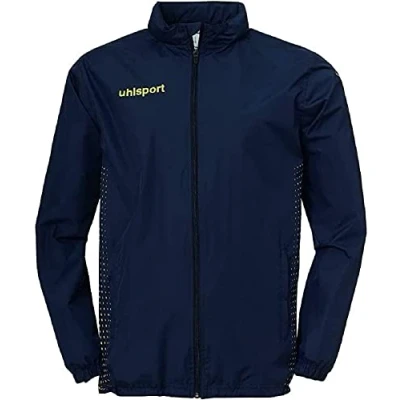 Afbeelding van Uhlsport Score Regenjas Kind Marine Fluo Geel Maat 128