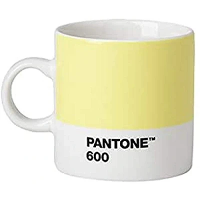 Afbeelding van Copenhagen Design PANTONE Espresso, small coffee cup, fine china (ceramic), 120 ml, light yellow, 600 C, Porcelain, one size