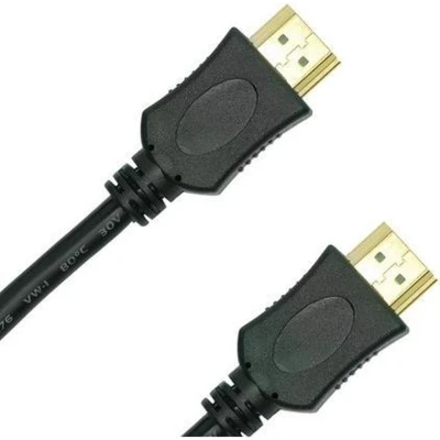 Afbeelding van JouJye AVC 200 1,5m HDMI kabel Aansluitkabel A stekker, stekker 1.50 m Zwart 4K UHD, Audio Return Channel (ARC), Vergulde steekcontacten