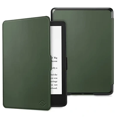 Afbeelding van Fintie Hoes voor 6,8 inch Kindle Paperwhite (11e generatie 2021) en Signature Edition De dunste lichtste beschermhoes tas met Auto Sleep/Wake, (bijvoorbeeld Alpine rün)