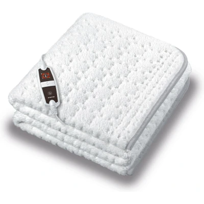 Afbeelding van Inventum HN1300V Elektrische onderdeken Aparte voetenzone 1 persoons 150x80 cm Fleece Wit