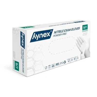 Afbeelding van Hynex Nitrile PF White 3,5gr MD 100/box S