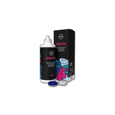 Afbeelding van Oté Sensation All in one 1 x 360 ml + lenshouder Lenzenvloeistof