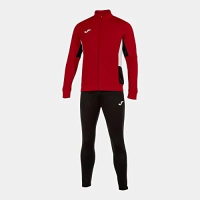 Afbeelding van Joma Trainingspak Danubio II rood zwart wit