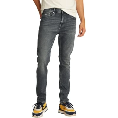 Afbeelding van Tommy Jeans Taps toelopende heren, Denim (Denim Zwart), 32W / 32L