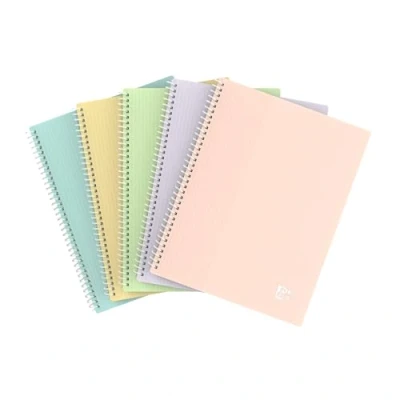Afbeelding van OXFORD A5 School Life indexmap voor 80 weergaven / 40 hoezen, polypropyleen, pastelkleuren, verschillende kleuren