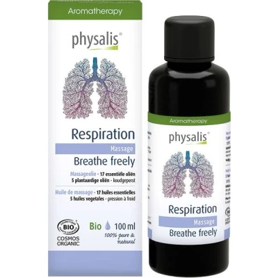 Afbeelding van Physalis Massageolie Respiration Bio 100ml