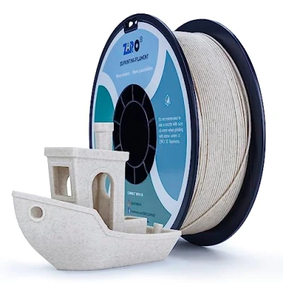 Afbeelding van ZIRO 3D Printer Filament PLA 1,75mm rietje kleur 1 kg (2,2 lbs),rietje
