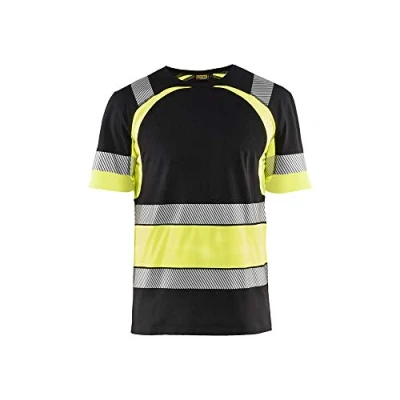 Afbeelding van Blaklader T shirt High Vis 3421 1030 Zwart/High Geel