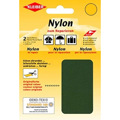 Afbeelding van Kleiber + Co.GmbH nylon patches, 100% polyamide, olijf