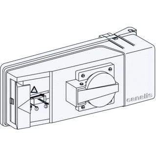 Afbeelding van Schneider electric con 16a p n met faschneider select schuko vde kbc16dcp2