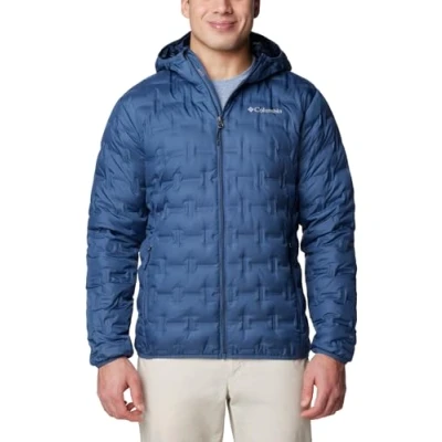Afbeelding van Columbia Heren Delta Ridge 2 donsjack met capuchon, Dark Mountain, S