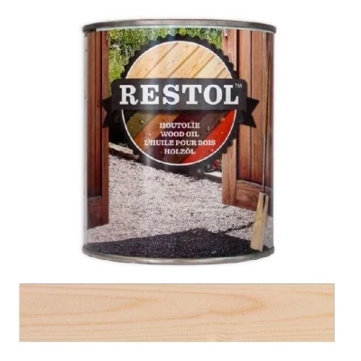Afbeelding van Restol Houtolie Zijdeglans Naturel UV Extra 5 liter