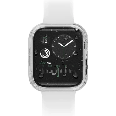 Afbeelding van Apple Watch 41 mm Hoes: Uniq Nautic Shockproof/Valbescherming Hardcase Transparant Kunststof Smart Covers