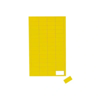 Afbeelding van Magnetische symbolen,rechthoekjes, 1 x 2 cm, 56 st