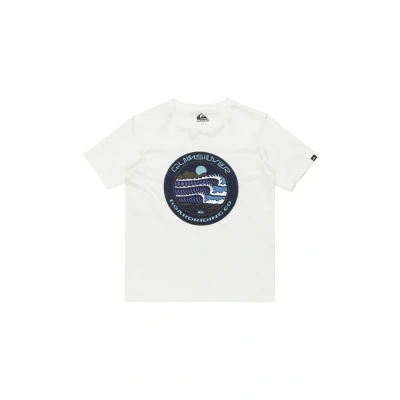 Afbeelding van Quiksilver EVO Three SEAS Tshirt print voor kinderen, Maat: 128, White