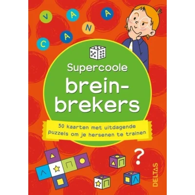Afbeelding van Deltas 50 kaarten met de leukste spelletjes supercoole breinbrekers