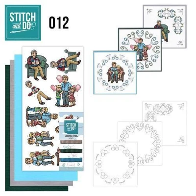 Afbeelding van Stitch and Do 12 Vaderdag