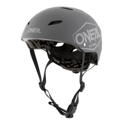 Afbeelding van Oneal Dirt Lid Plain de Helm van Fiets jeugd, grijs, afmeting M