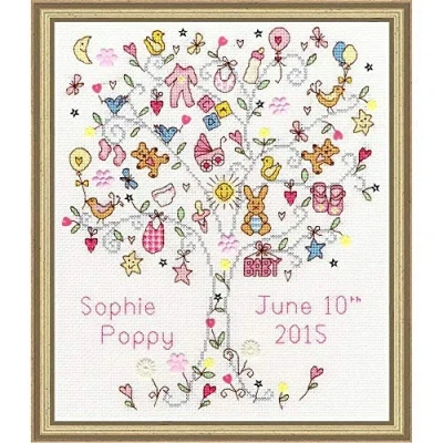 Afbeelding van Bothy Threads Love Baby Girl XKA7