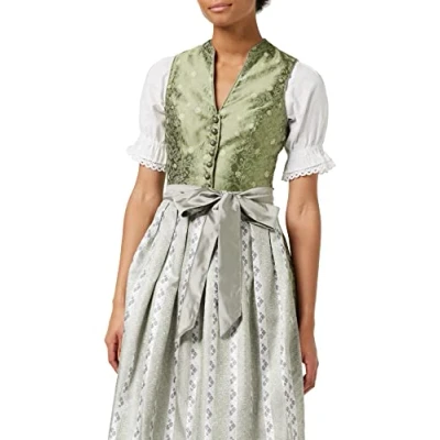 Afbeelding van Stockerpoint Dames Dirndl Kalea jurk, groen, standaard