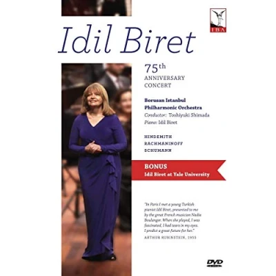 Afbeelding van Idil Biret, Borusan Istanbul Philharmonic Orchestra Biret 75th Anniversary Concert (2 DVD)
