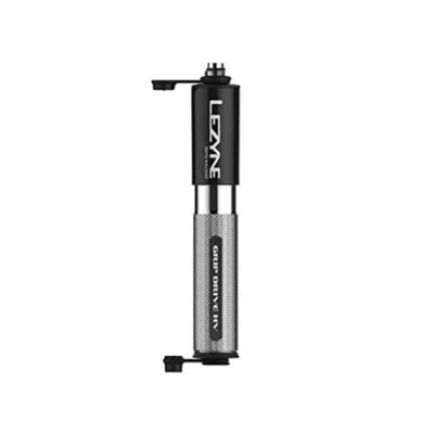 Afbeelding van Lezyne Grip Drive HV, Handluchtpomp, Fiets, Zwart, I type greep, 6,2 bar, Aluminium