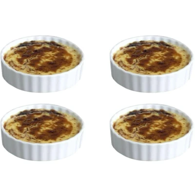 Afbeelding van Cosy &amp; Trendy Creme Brulee Schaaltjes ø 12 cm 4 Stuks