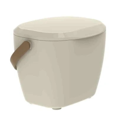 Afbeelding van Compostbak Hozelock 3.5 liter (Gerecycleerd kunststof, Grijs)