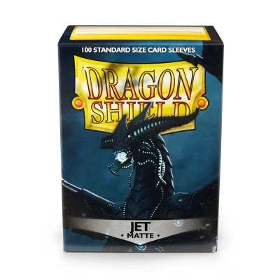 Afbeelding van Dragon Shield Sleeves Matte Jet (100 stuks)
