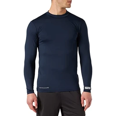Afbeelding van Uhlsport Distinction Colors Baselayer Sportshirt performance Maat XL Mannen donker blauw