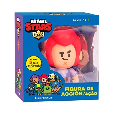 Afbeelding van Bizak Brawl Stars 64116011 Actiefiguur, 1 stuk, in doos, Colt. Multiplayer speelfiguren, 11 cm