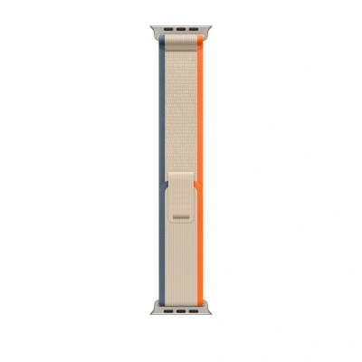 Afbeelding van Apple Watch Strap 49mm Orange/Beige Trail Loop S/M (130 180mm)