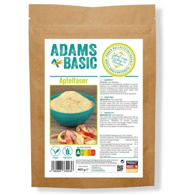Afbeelding van Adams Basic Appelvezel 400GR