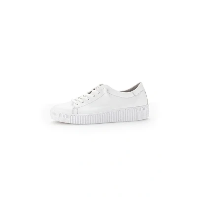 Afbeelding van Gabor Low Top sneakers voor dames, lage schoenen, beste pasvorm, Wit 21, 39 EU