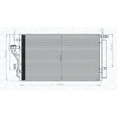 Afbeelding van Magneti Marelli Airco condensor 350203848000