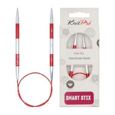 Afbeelding van KnitPro SmartStix rondbreinaalden 40cm 5.00mm.