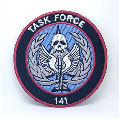 Afbeelding van Task Force 141 Call of Duty Iron Naai op geborduurde patch