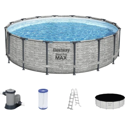 Afbeelding van Bestway Steel Pro Max Framepool complete set 488x122 cm