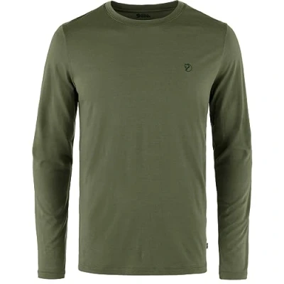 Afbeelding van Fjallraven Abisko Wool Ls Laurel Green