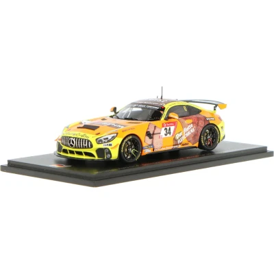 Afbeelding van Mercedes Benz AMG GT4 Spark Modelauto 1:43 2021 Marcel Marchewicz / Marek Böckmann Reinhold